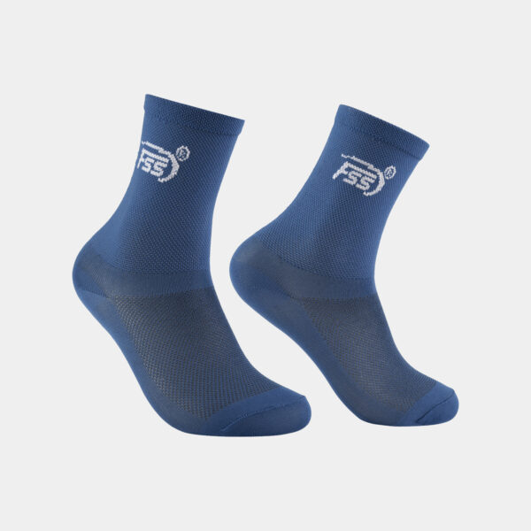 Medias Ciclismo Azul Oscuro